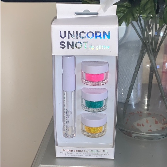 Unicorn Snot Makeup New Holographic Lip Glitter Kit By Unicorn Snot